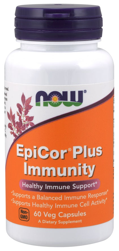 EpiCor Plus Immunity - 60 vcaps - NOW Foods | WestPharmacy.nl - Immune Support