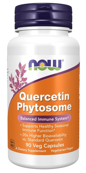 Quercetin Phytosome - 90 vcaps - NOW Foods - WestPharmacy.nl - Immune Support