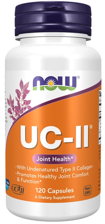 UC-II Undenatured Type II Collagen - 120 caps - NOW Foods | WestPharmacy.nl - Joint Support