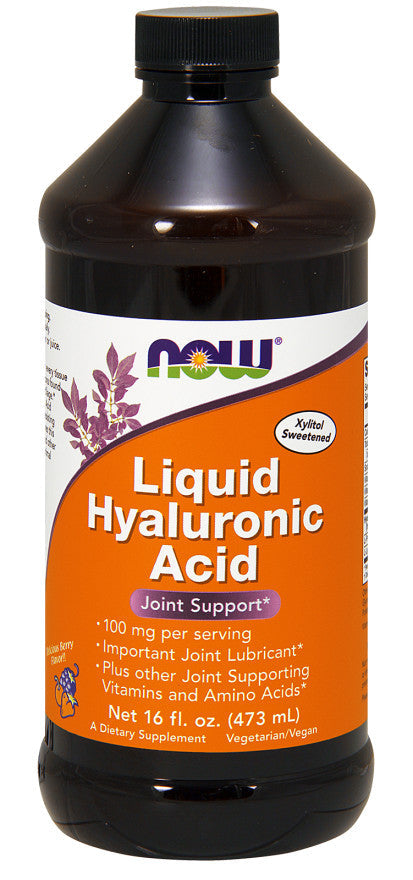 Liquid Hyaluronic Acid - 473 ml - NOW Foods | WestPharmacy.nl - Joint Support