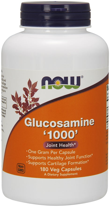 Glucosamine 1000 - 180 vcaps - NOW Foods | WestPharmacy.nl - Joint Support