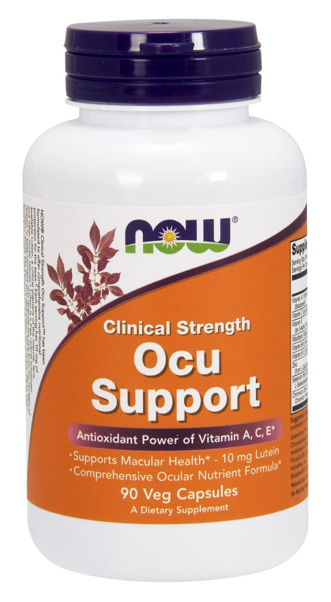 Ocu Support Clinical Strength - 90 vcaps - NOW Foods | WestPharmacy.nl - Eye & Vision