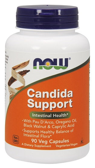 Candida Support - 90 vcaps - NOW Foods | WestPharmacy.nl - Gut Health