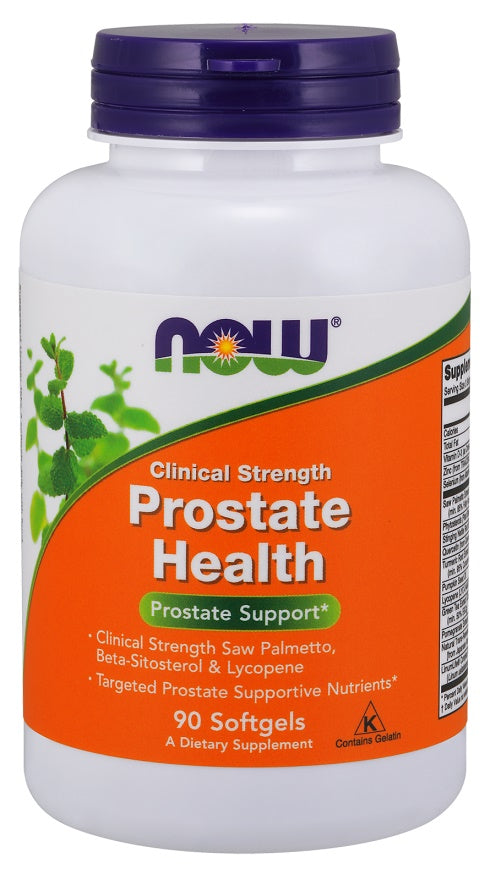 Prostate Health Clinical Strength - 90 softgels - NOW Foods | WestPharmacy.nl - Sexual Health
