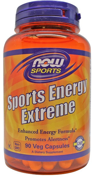 Sports Energy Extreme - 90 vcaps - NOW Foods | WestPharmacy.nl - Energy