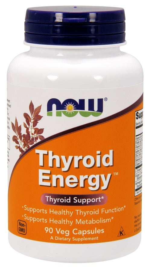 Thyroid Energy - 90 vcaps - NOW Foods | WestPharmacy.nl - Thyroid Support