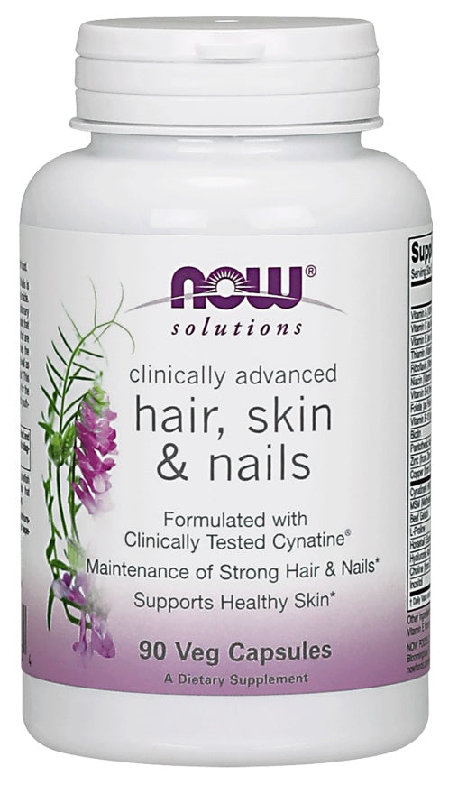 Hair, Skin & Nails - 90 vcaps - NOW Foods | Vaistine1.lt | WestPharmacy.eu