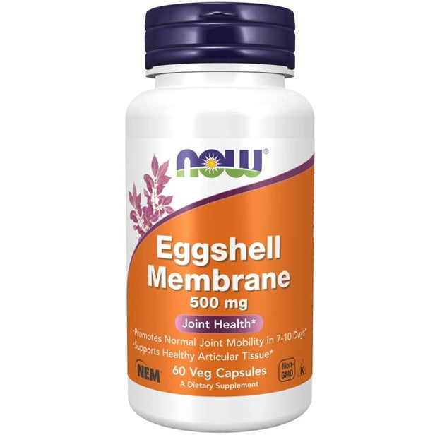 Eggshell Membrane, 500mg - 60 vcaps - NOW Foods | WestPharmacy.nl - Joint Support
