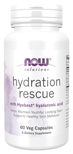 Hydration Rescue - 60 vcaps - NOW Foods | WestPharmacy.nl - Skin Care