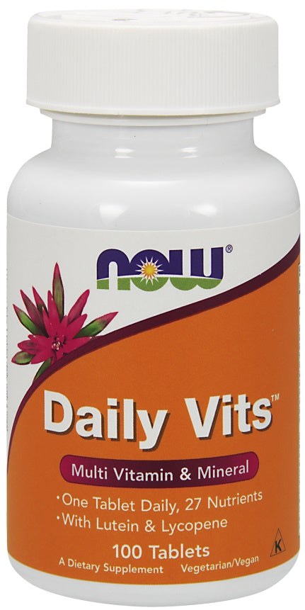 Daily Vits - 100 tabs - NOW Foods | WestPharmacy.nl - Vitamins