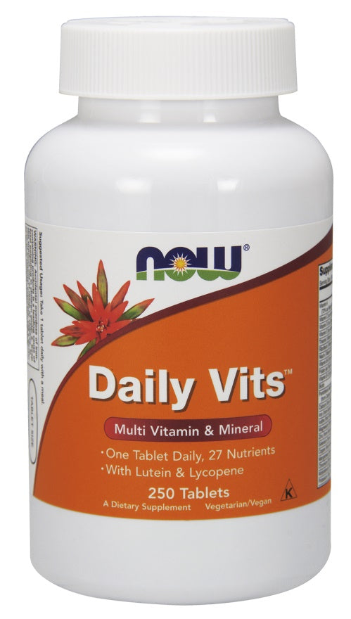 Daily Vits - 250 tabs - NOW Foods | WestPharmacy.nl - Vitamins
