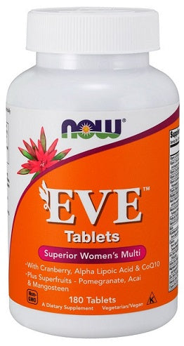 Eve Superior Women's Multi - 180 tabs - NOW Foods | WestPharmacy.nl - Vitamins