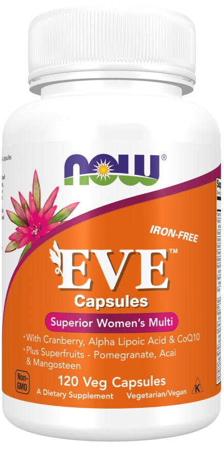 Eve Superior Women's Multi - 120 vcaps - NOW Foods | WestPharmacy.nl - Vitamins