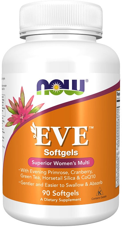 Eve Superior Women's Multi - 90 softgels - NOW Foods | WestPharmacy.nl - Vitamins