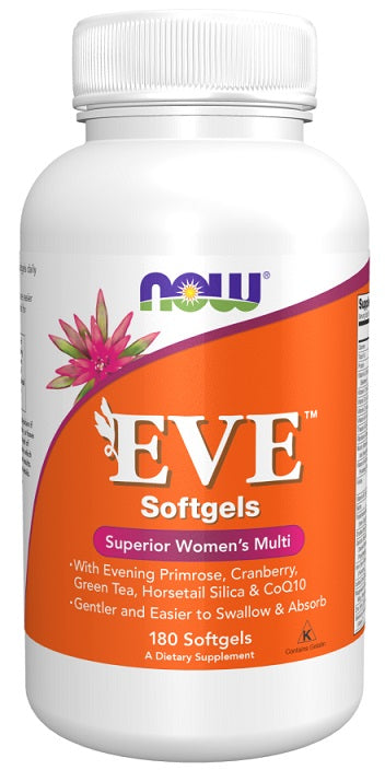 Eve Superior Women's Multi - 180 softgels - NOW Foods | WestPharmacy.nl - Vitamins