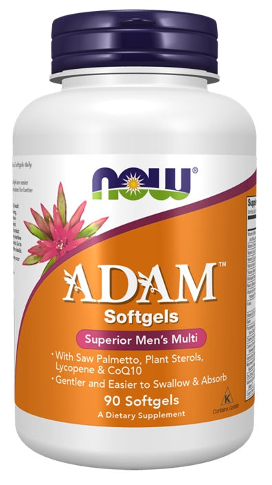 ADAM Multi-Vitamin for Men - 90 softgels - NOW Foods | WestPharmacy.nl - Vitamins