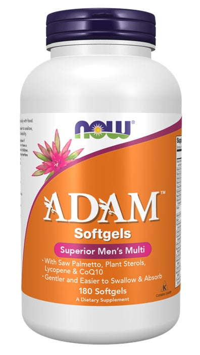 ADAM Multi-Vitamin for Men - 180 softgels - NOW Foods | WestPharmacy.nl - Vitamins