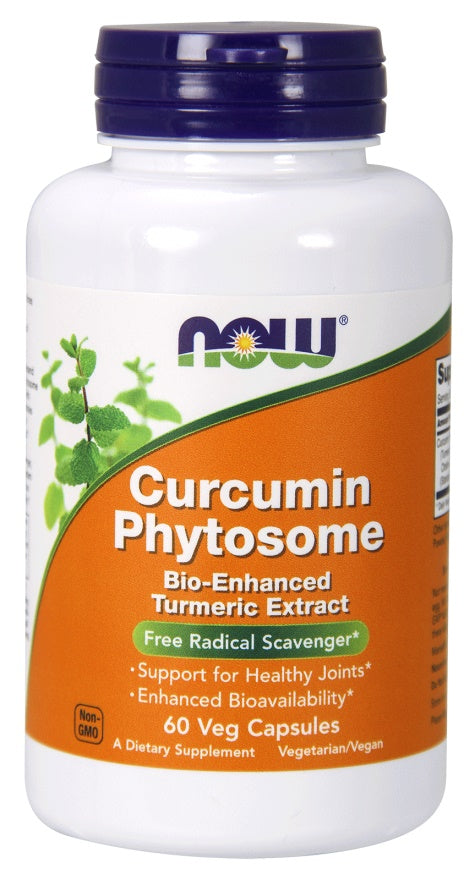 Curcumin Phytosome - 60 vcaps - NOW Foods | WestPharmacy.nl - Joint Support