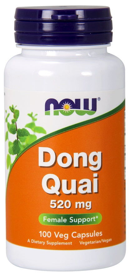 Dong Quai, 520mg - 100 vcaps - NOW Foods | Vaistine1.lt | WestPharmacy.eu
