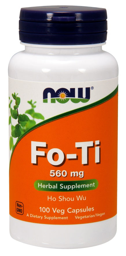 Fo-Ti, 560mg - 100 vcaps - NOW Foods | WestPharmacy.nl - Immune Support