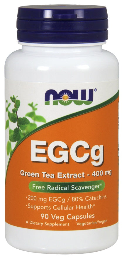 EGCg Green Tea Extract, 400mg - 90 vcaps - NOW Foods | WestPharmacy.nl - Antioxidants