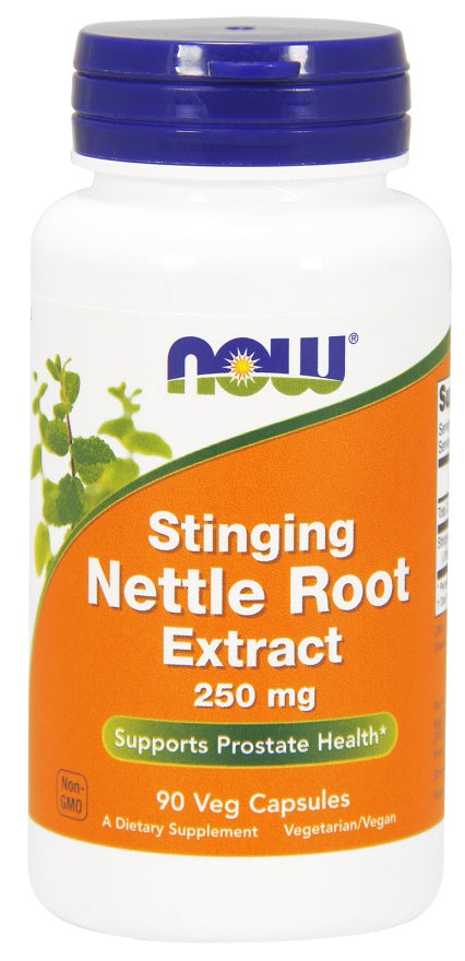 Stinging Nettle Root Extract, 250mg - 90 vcaps - NOW Foods | WestPharmacy.nl - Men's Health