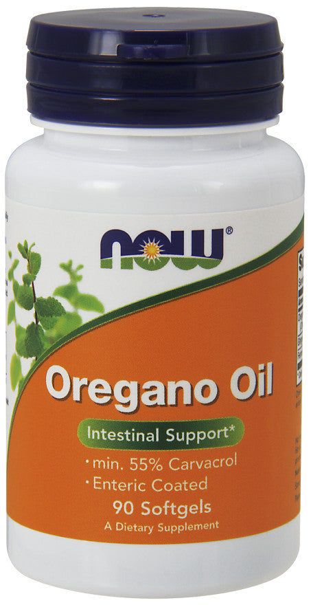 Oregano Oil, Enteric - 90 softgels - NOW Foods | WestPharmacy.nl - Immune Support