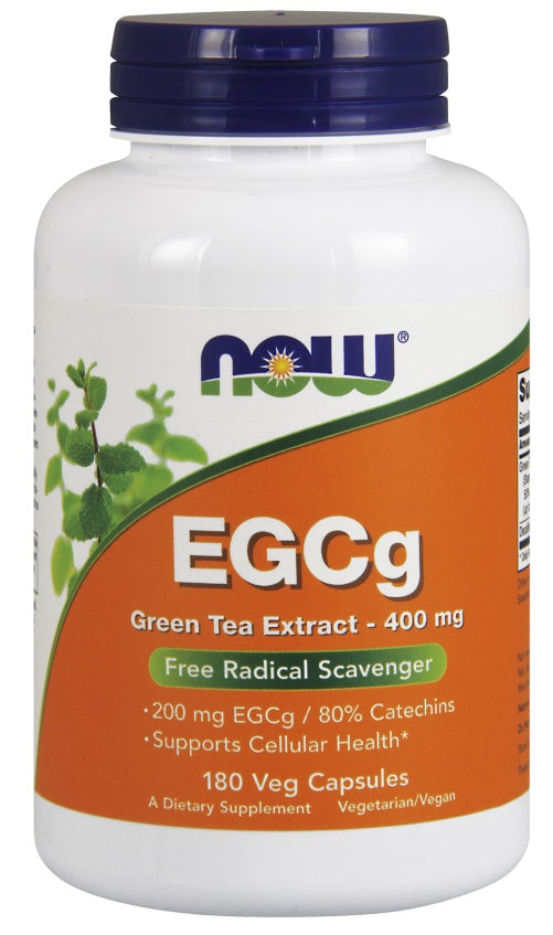 EGCg Green Tea Extract, 400mg - 180 vcaps - NOW Foods | WestPharmacy.nl - Antioxidants