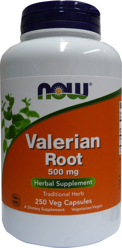 Valerian Root, 500mg - 250 vcaps - NOW Foods | Vaistine1.lt | WestPharmacy.eu