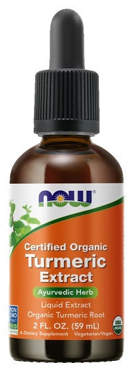 Turmeric Extract Liquid - 59 ml - NOW Foods | WestPharmacy.nl - Joint Support