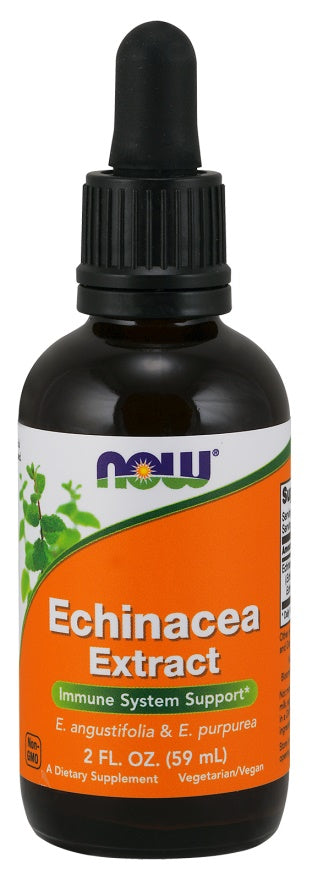 Echinacea Extract - 59 ml - NOW Foods | WestPharmacy.nl - Immune Support