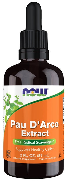 Pau D'Arco Extract - 59 ml - NOW Foods | WestPharmacy.nl - Immune Support