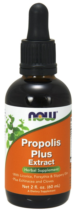 Propolis Plus Extract - 60 ml - NOW Foods | WestPharmacy.nl - Immune Support