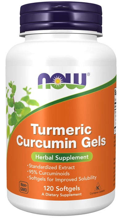 Turmeric Curcumin - 120 softgels - NOW Foods | WestPharmacy.nl - Joint Support