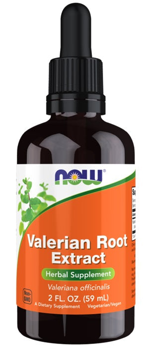 Valerian Root Extract, Liquid - 59 ml - NOW Foods | WestPharmacy.nl - Stress Support