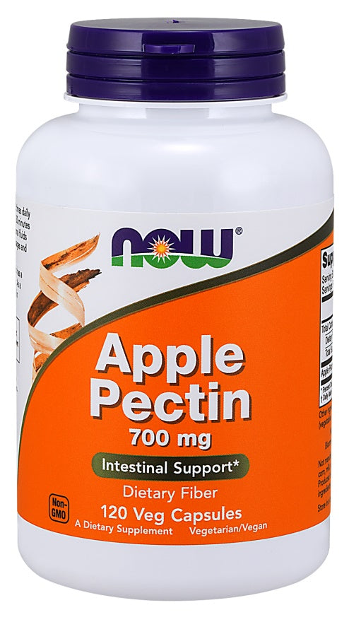 Apple Pectin, 700mg - 120 vcaps - NOW Foods | WestPharmacy.nl - Digestive Health