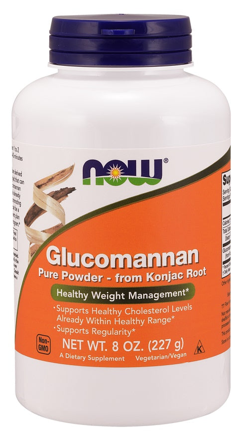 Glucomannan from Konjac Root, Pure Powder - 227g - NOW Foods | WestPharmacy.nl - Weight Management
