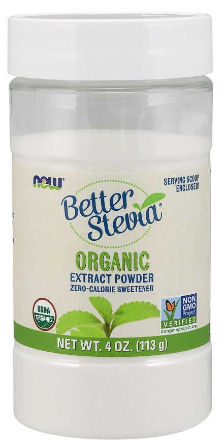 Better Stevia Extract Powder - 113g - NOW Foods | WestPharmacy.nl - Nutrition