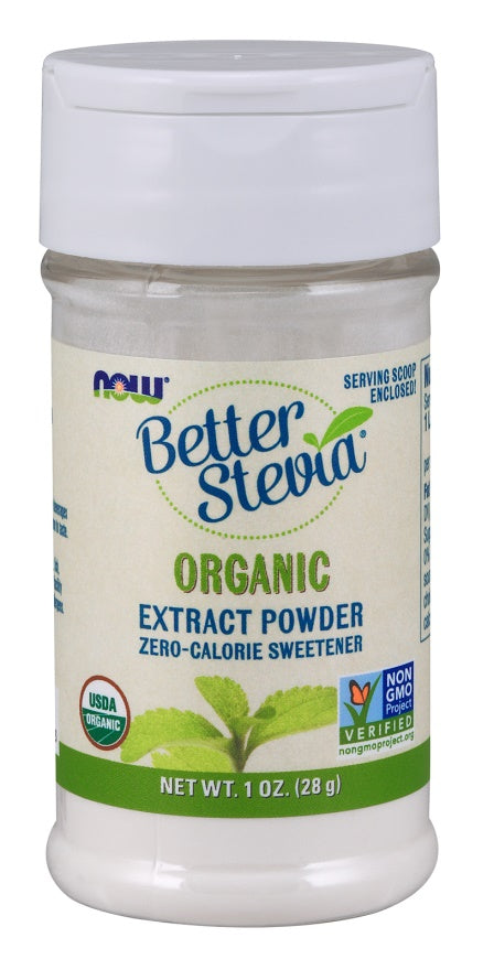 Better Stevia Extract Powder - 28g - NOW Foods | WestPharmacy.nl - Nutrition