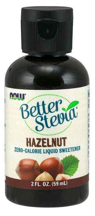 Better Stevia Liquid, Hazelnut - 59 ml - NOW Foods | Vaistine1.lt | WestPharmacy.eu