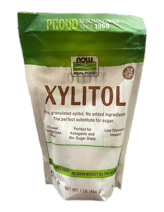 Xylitol - 454g - NOW Foods | WestPharmacy.nl - Nutrition