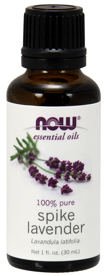 Essential Oil, Spike Lavender - 30 ml - NOW Foods | WestPharmacy.nl - Aromatherapy and essential oils