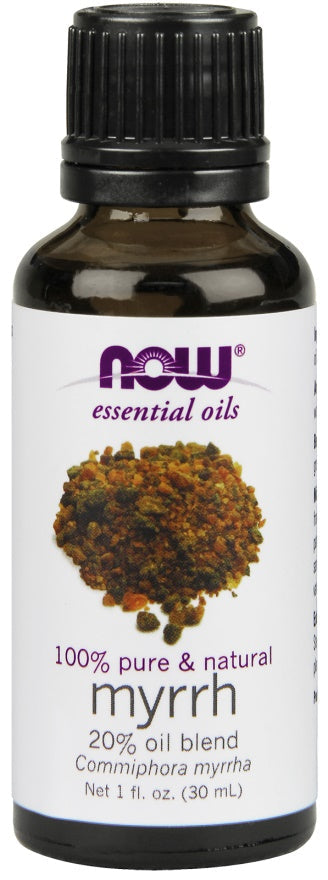 Essential Oil, Myrrh Oil Blend - 30 ml - NOW Foods | WestPharmacy.nl - Aromatherapy and essential oils