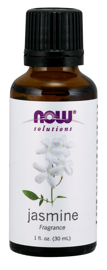 Essential Oil, Jasmine Oil - 30 ml - NOW Foods | WestPharmacy.nl - Aromatherapy and essential oils