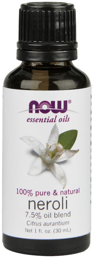 Essential Oil, Neroli Oil - 30 ml - NOW Foods | WestPharmacy.nl - Aromatherapy and essential oils