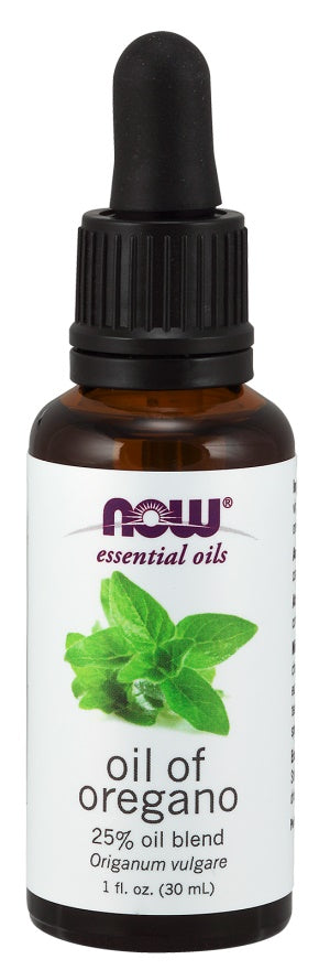 Essential Oil, Oil of Oregano Blend - 30 ml - NOW Foods | WestPharmacy.nl - Aromatherapy and essential oils