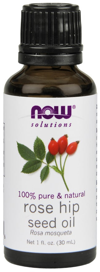 Essential Oil, Rose Hip Seed Oil - 30 ml - NOW Foods | WestPharmacy.nl - Aromatherapy and essential oils
