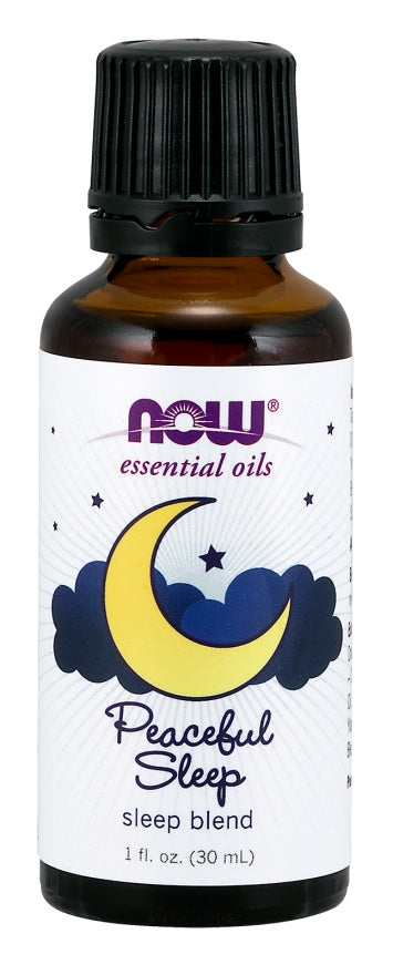 Essential Oil, Peaceful Sleep Oil - 30 ml - NOW Foods | WestPharmacy.nl - Aromatherapy and essential oils