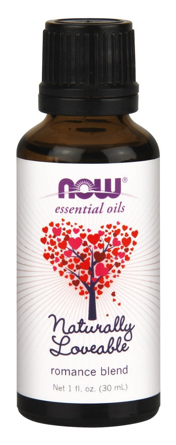 Essential Oil, Naturally Loveable Oil Blend - 30 ml - NOW Foods | WestPharmacy.nl - Aromatherapy and essential oils