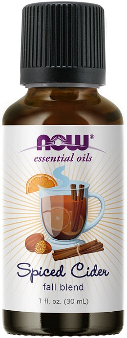 Essential Oil, Spiced Cider - 30 ml - NOW Foods | WestPharmacy.nl - Aromatherapy and essential oils